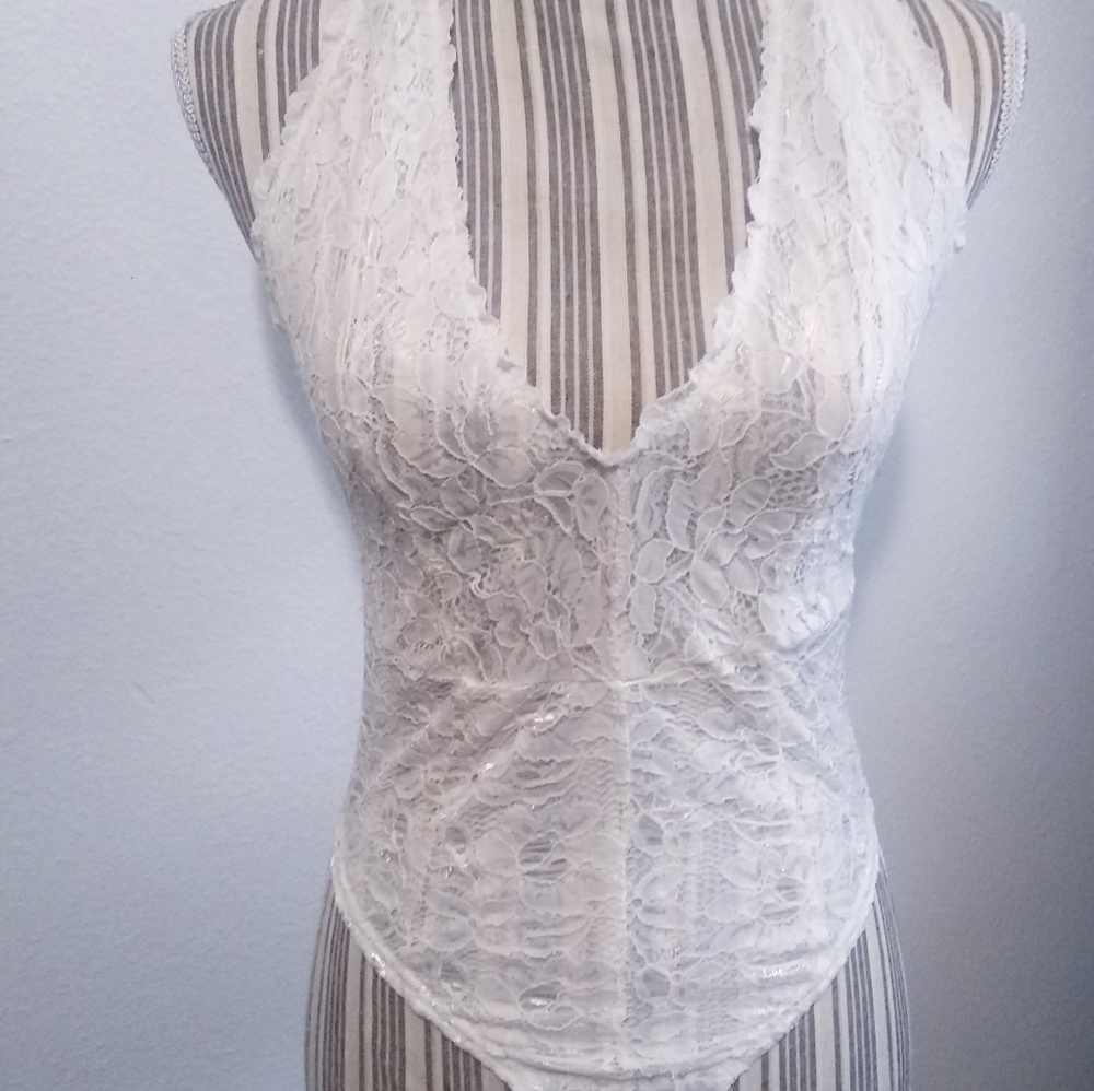 White Lace bodysuit